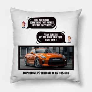 R35 GTR Pillow