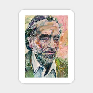 CHARLES BUKOWSKI oil portrait Magnet