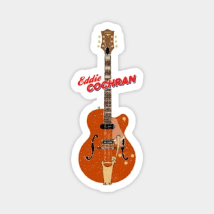 Eddie Cochran Electric Guitar Magnet