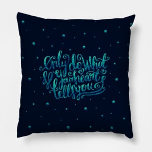 Heart Quote Pillow