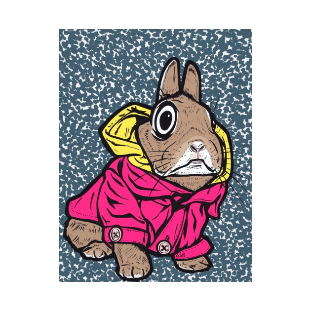 Brown Bunny Hoodie by turddemon