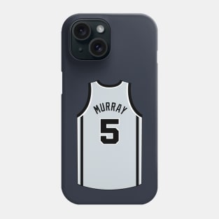 Dejounte Murray San Antonio Jersey Qiangy Phone Case