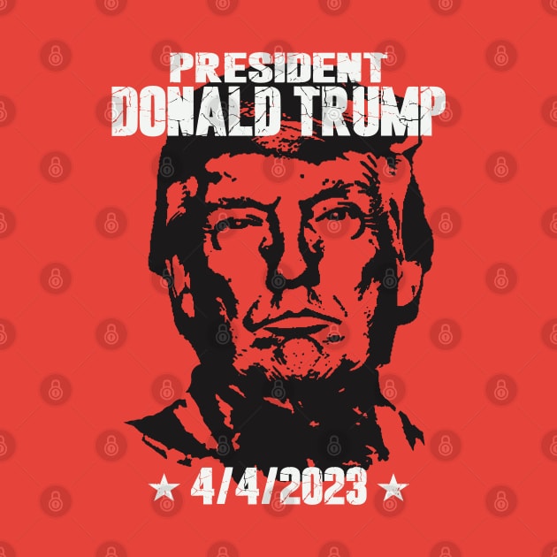 Donald Trump 4/4/2023 Mugshot by Etopix