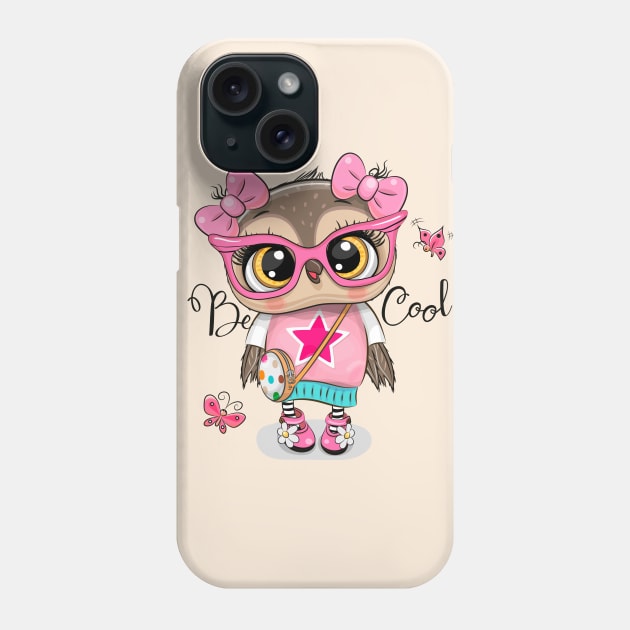 Cute Owl Phone Case by Reginast777