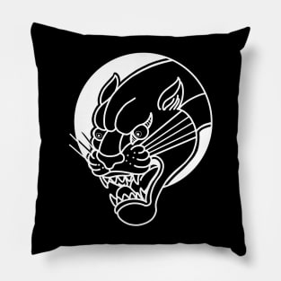 Crazed Panther Pillow