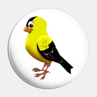 American Goldfinch Pin