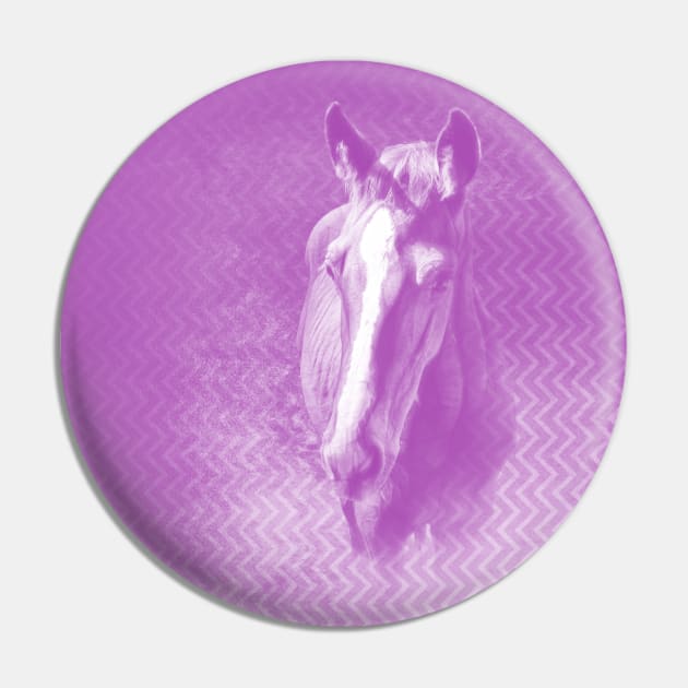 Horse emerging from the purple mist Pin by hereswendy