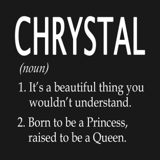 Chrystal Name Gift T-Shirt