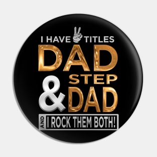 Dad and Stepdad Pin