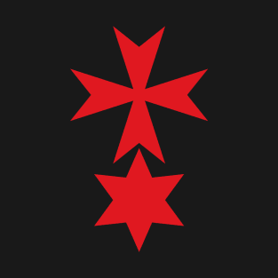 Knights Of The Cross With The Red Star T-Shirt