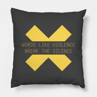 Words like Violence, mustard Pillow