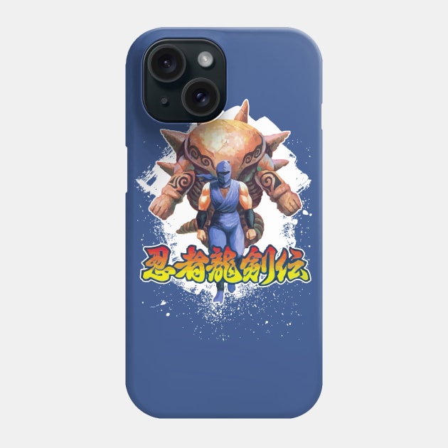 Ninja Gaiden Phone Case by Slippytee