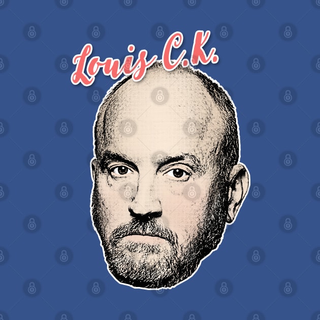 Louis CK // Retro Style Aesthetic Design by DankFutura