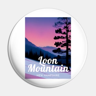 Loon Mountain New Hampshire United States ski Pin