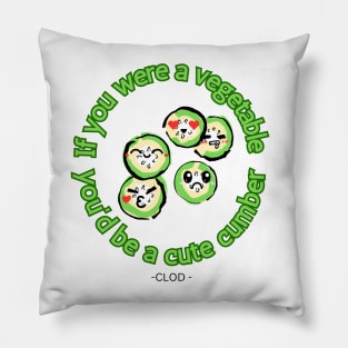 Cute Cumber Pillow