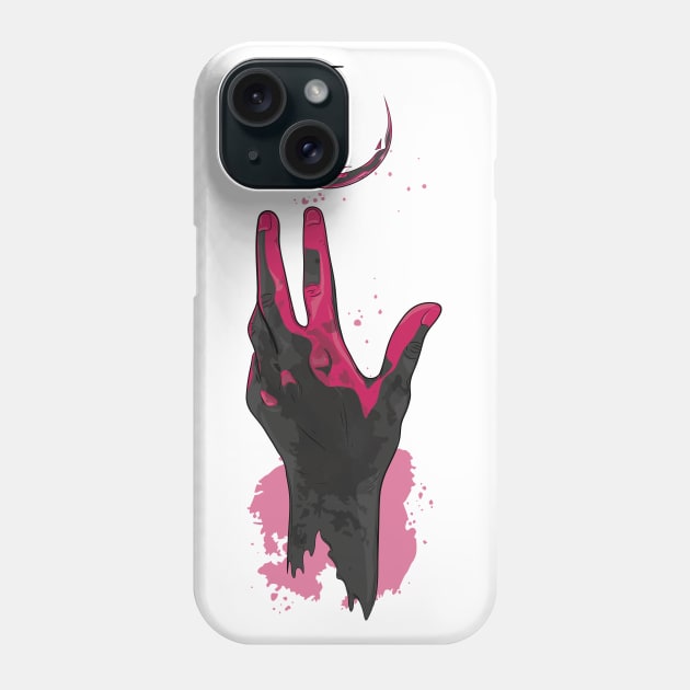 zombie moon Phone Case by PaperHead