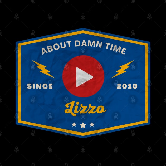 Lizzo // Play Button by Blue betta