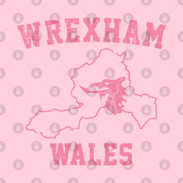 Wrexham Wales / Cymru by Botak Solid Art