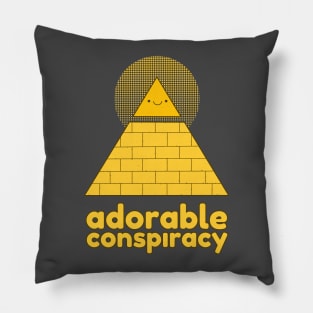 adorable conspiracy Pillow