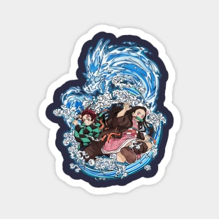 Water Breathing Dragon Magnet