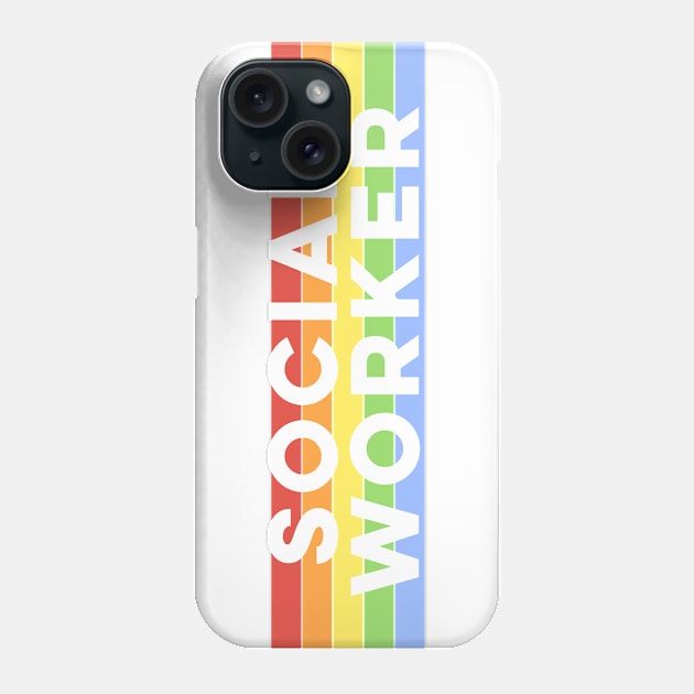 School Social Worker Phone Case by EtheLabelCo