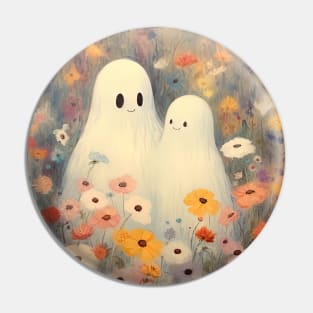 Halloween Vintage Ghost Pin
