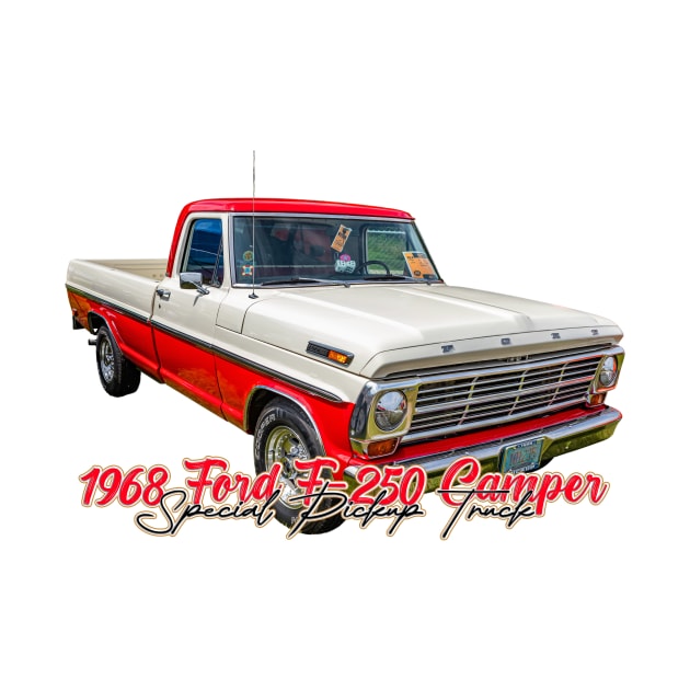 1968 Ford F250 Camper Special Pickup Truck by Gestalt Imagery