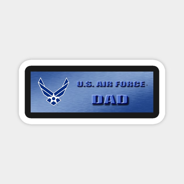 U.S. Air Force Dad Magnet by robophoto