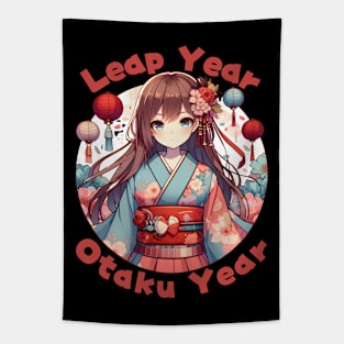 Leap year Anime Tapestry