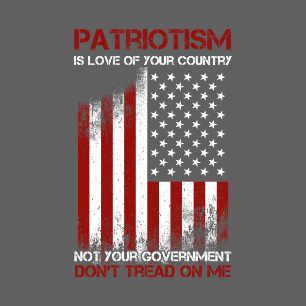 Definition of Patriotism Tee by veerkun