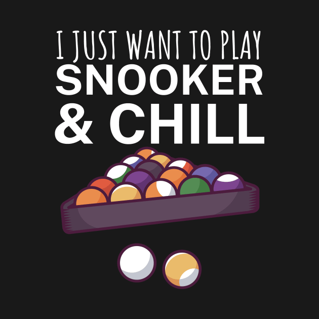 I just want to play snooker and chill by maxcode