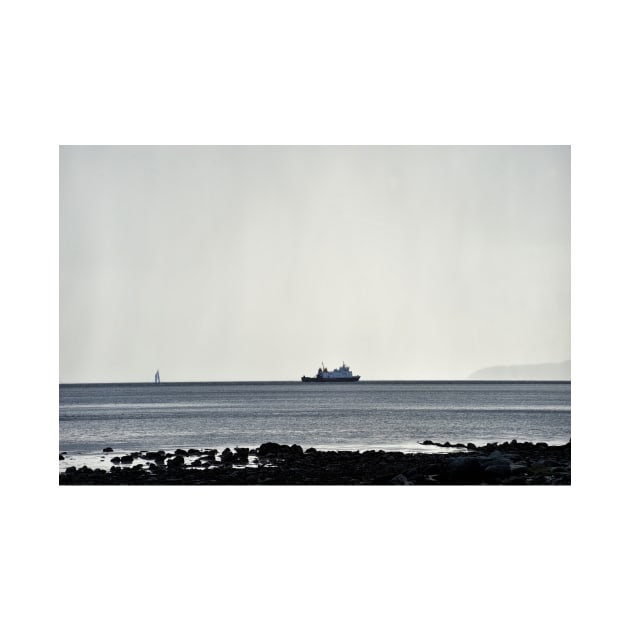 The Isle of Bute Ferry 'Argyle' makes its way towards Bute, Scotland by richflintphoto