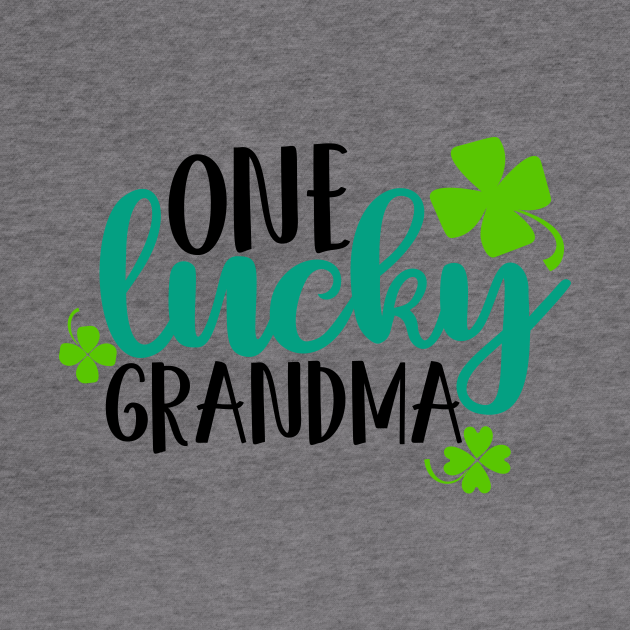 One Lucky Grandma - One Lucky Grandma - Hoodie | TeePublic