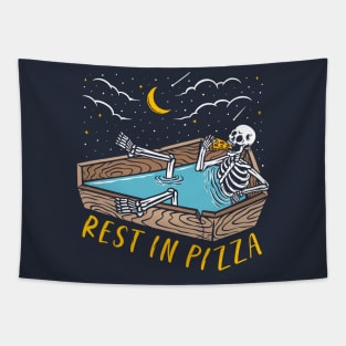 Rest in Pizza Tapestry