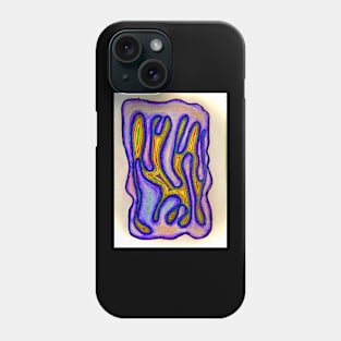 Abstract Maze Phone Case