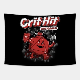 Crit-Hit Man Tapestry