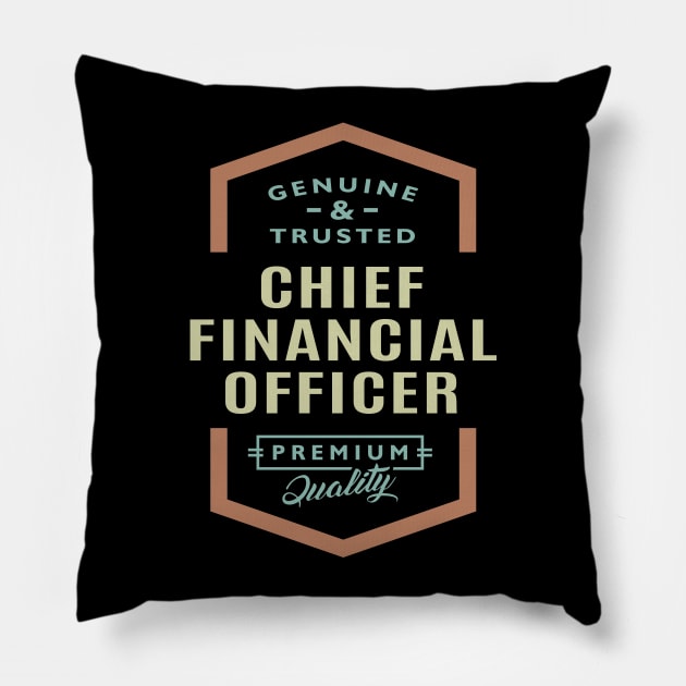 Chief Financial Officer Pillow by cidolopez