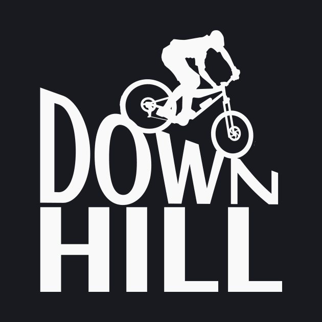 Downhill Mountainbike MTB Bike by Foxxy Merch