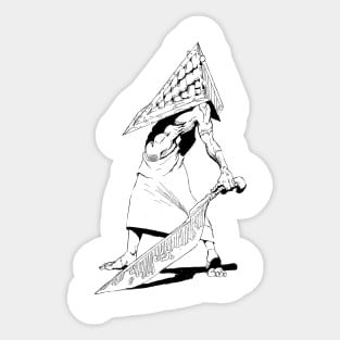 Pyramid Head Sticker for Sale by SpicySav