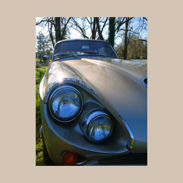 Jensen C-V8, vintage British Sports Tourer, classic automobiles by JonDelorme