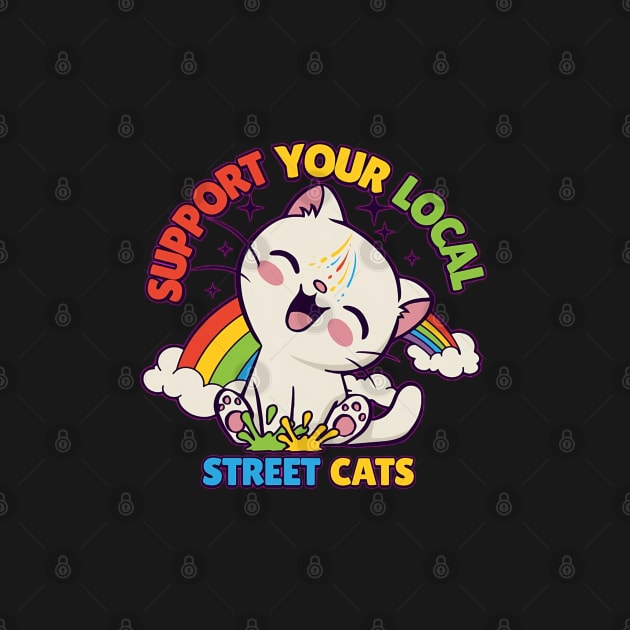 Support Your Local Street Cats by Helen Morgan