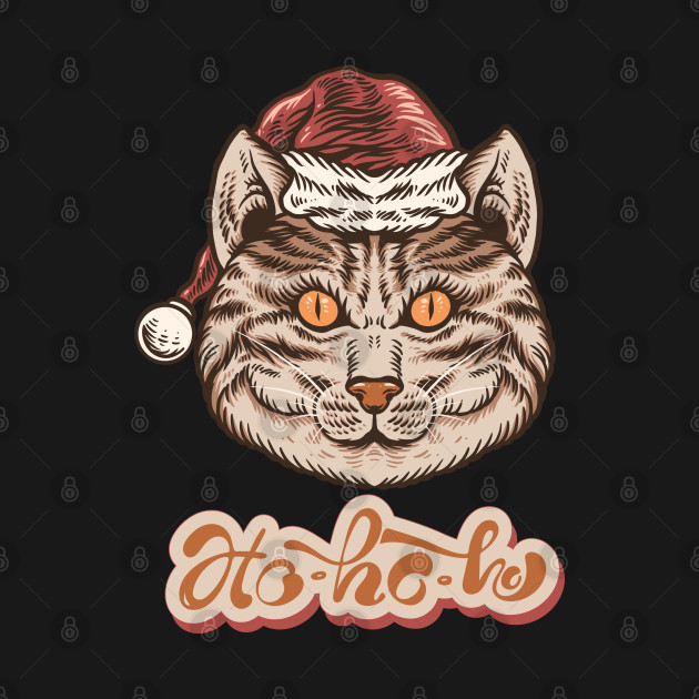 Santa cat by Myartstor 