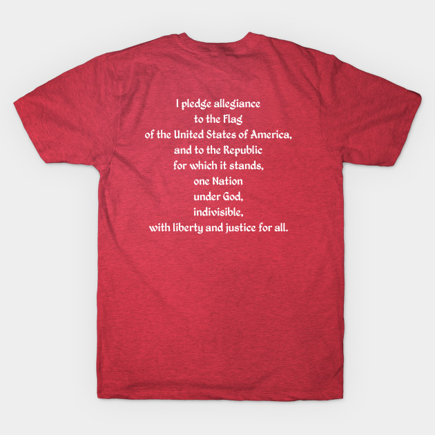 Discover Pledge of Allegiance - 2 - Pledge Of Allegiance - T-Shirt