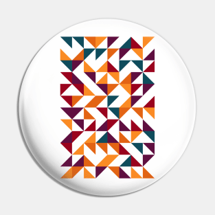 Creative Geometric Colourful Triangle Pattern #43 Pin