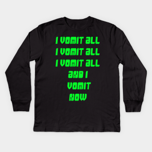Vomit Kids Long Sleeve T Shirts Teepublic