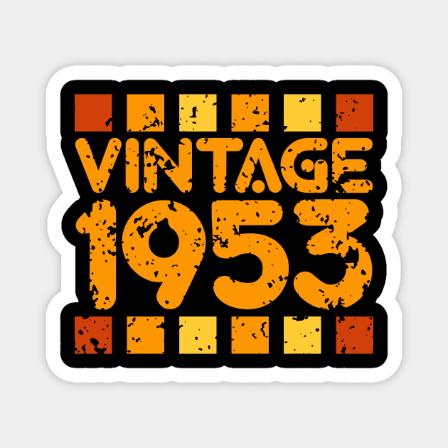 Vintage 1953 Magnet by colorsplash