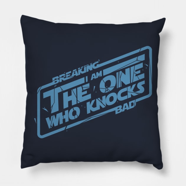 Heisenberg Strikes Back Pillow by dashape80