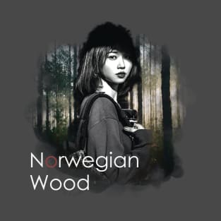 Asian Girl Norwegian Wood Haruki Murakami T-Shirt