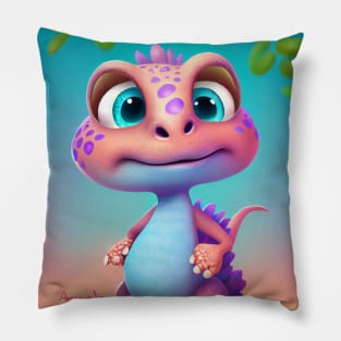 Baby Dinosaur Dino Bambino - Amelia Pillow