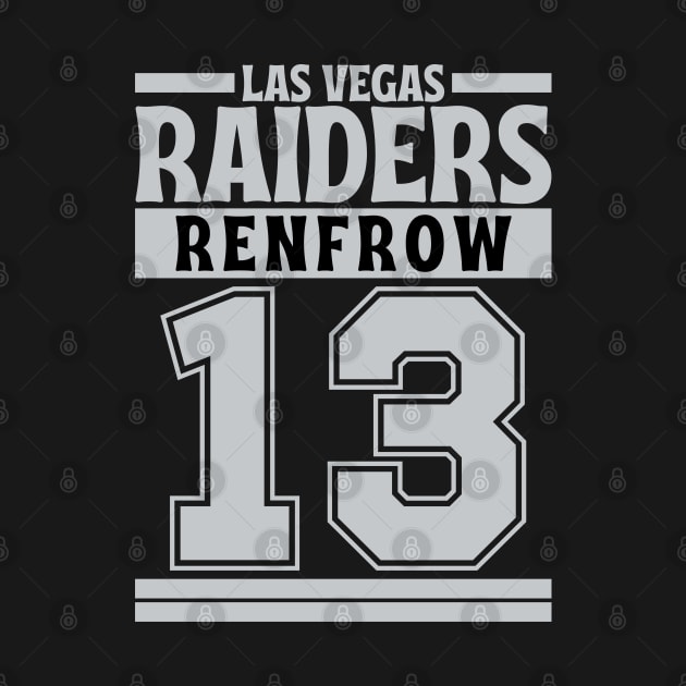 Las Vegas Raiders Renfrow 13 Edition 3 by Astronaut.co